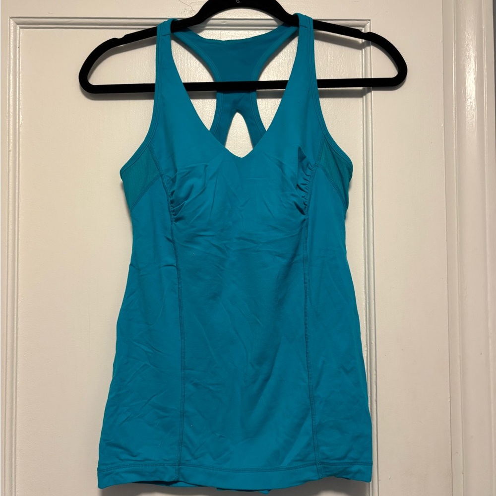 Lululemon Women's Teal Tank Top